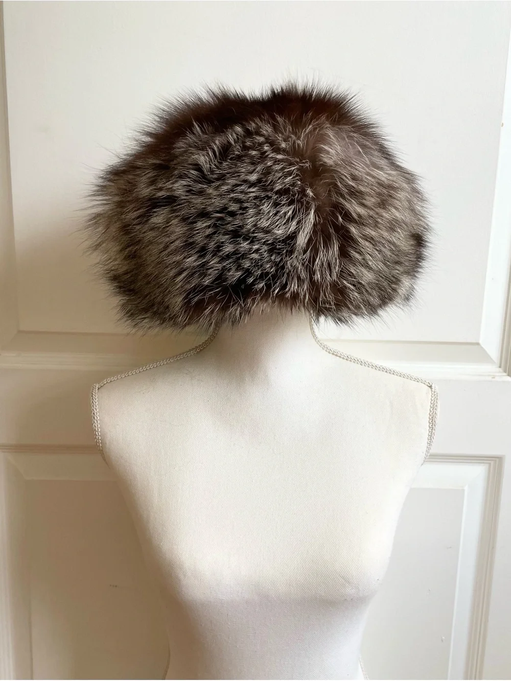 Vintage Real Fur PillBox Hat Excellent Condition Very Soft And Fluffy Luxury